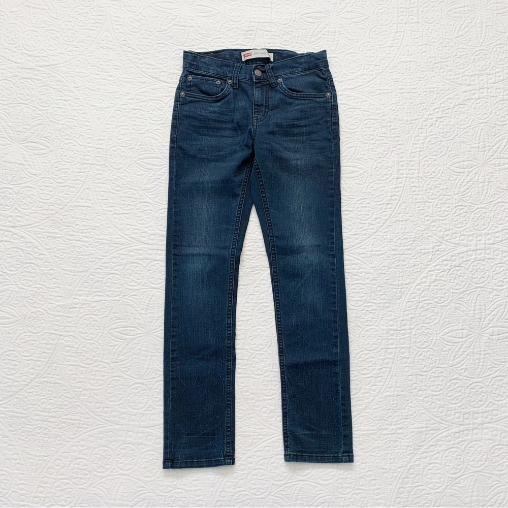 Levi's Kids 512 Slim Taper Jeans, Dark Wash (26"W x 26" L)‎